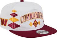 New Era Men's New Era  White Washington Commanders Argyle 19TWENTY Adjustable Hat