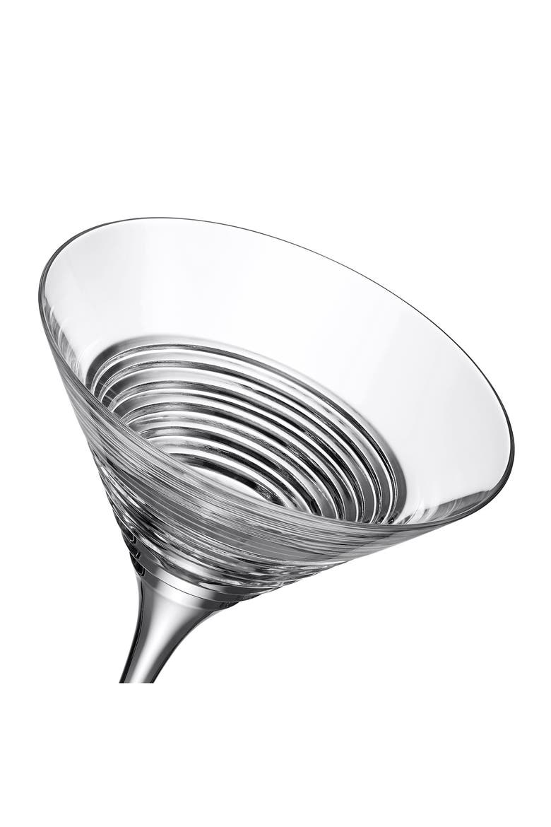 Mixology Mixed Set of 4 Martini Glasses, Alternate, color, NO COLOR