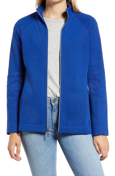 New Aruba Zip-Up Stretch Cotton Jacket