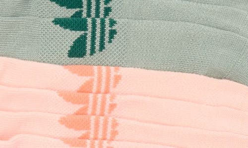 ADIDAS ORIGINALS ADIDAS ASSORTED 6-PACK SUPERLITE NO-SHOW SOCKS 