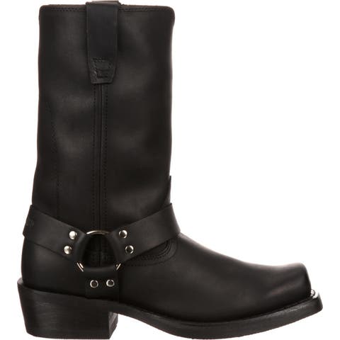 Black Harness Boot