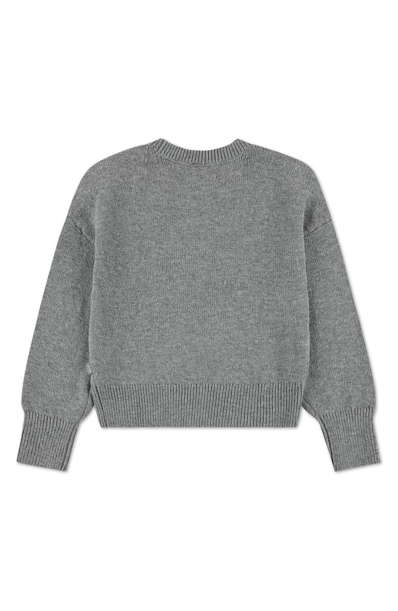 abercrombie kids Kids' Sparkle Crewneck Sweater, Alternate, color,