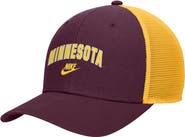 Nike Men's Nike Maroon Minnesota Golden Gophers Vintage Arch Rise Performance Trucker Adjustable Hat