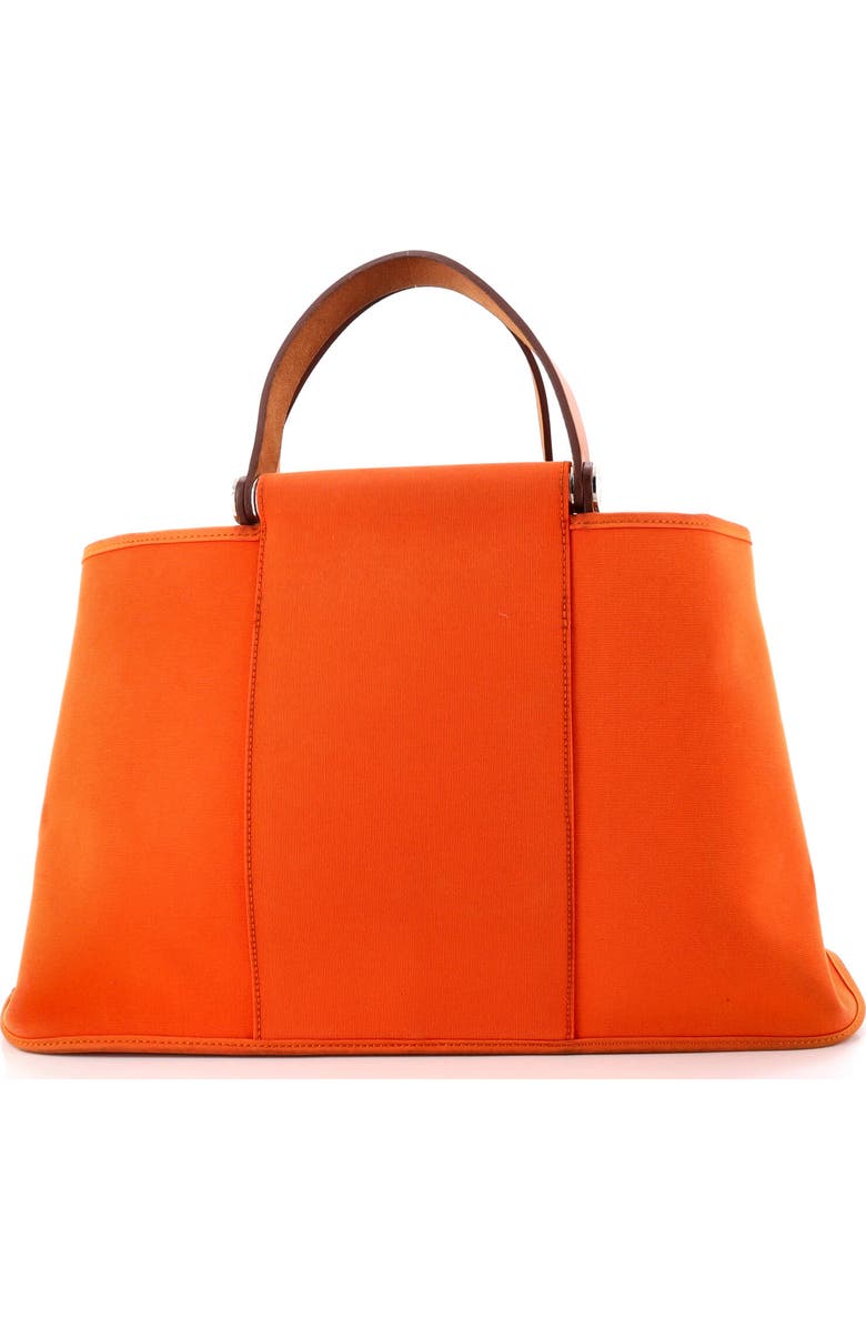 Pre-Owned Hermes Cabag Elan Toile and Leather 39, Alternate, color, Feu