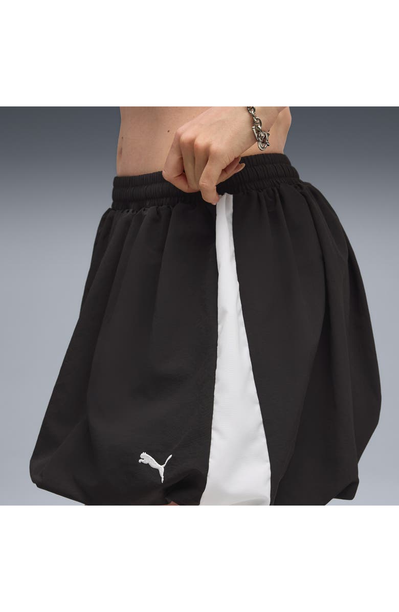 PUMA T7 Bubble Hem Skirt, Alternate, color, Puma Black