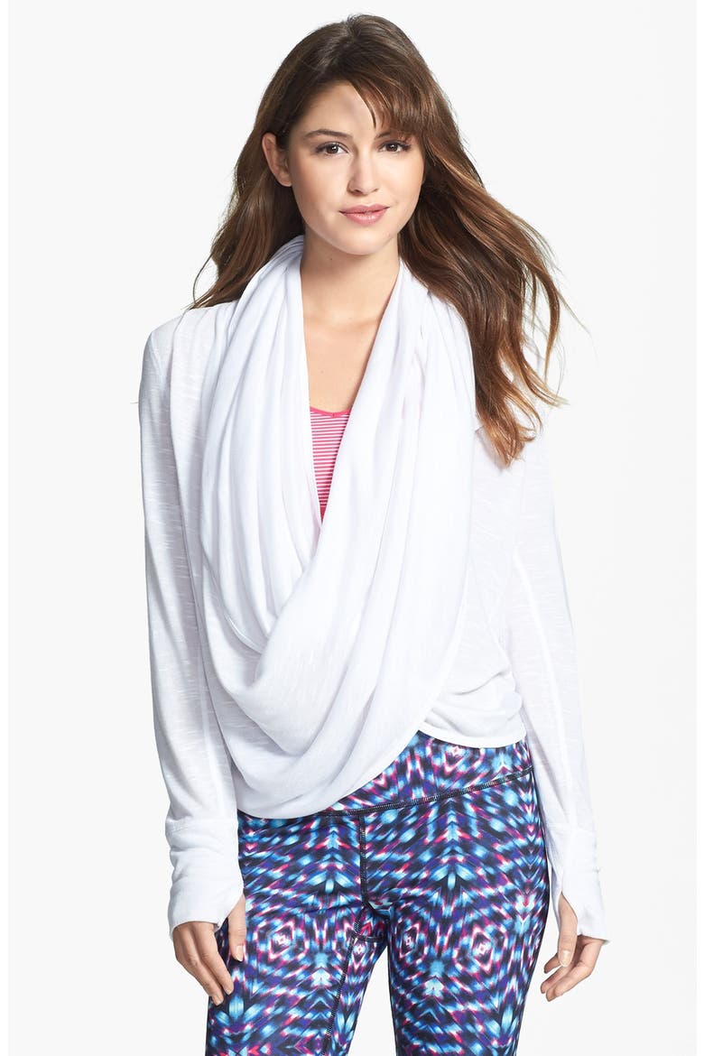 'Warrior' Multi Way Wrap, Main, color, WHITE