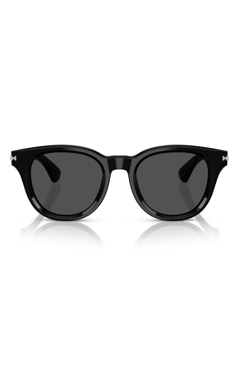 Burberry 51mm Round Sunglasses, Main, color, 