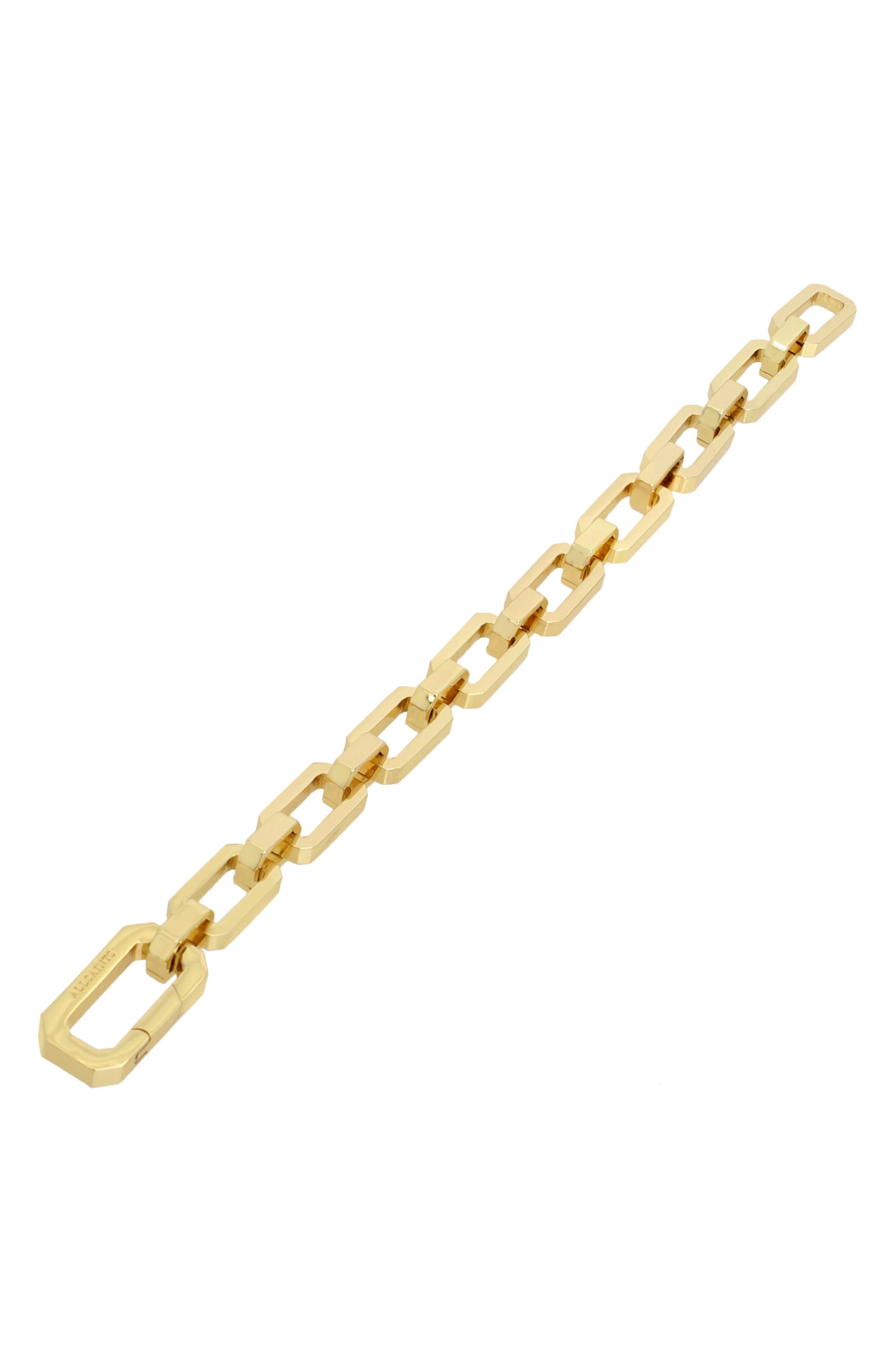 AllSaints Hexagon Chain Bracelet (Women) | Nordstromrack