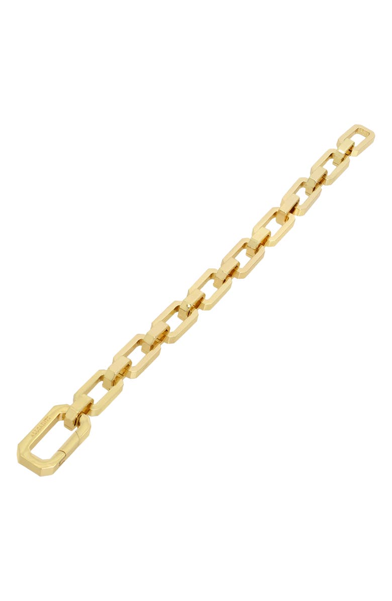 AllSaints Hexagon Chain Bracelet, Alternate, color, Gold