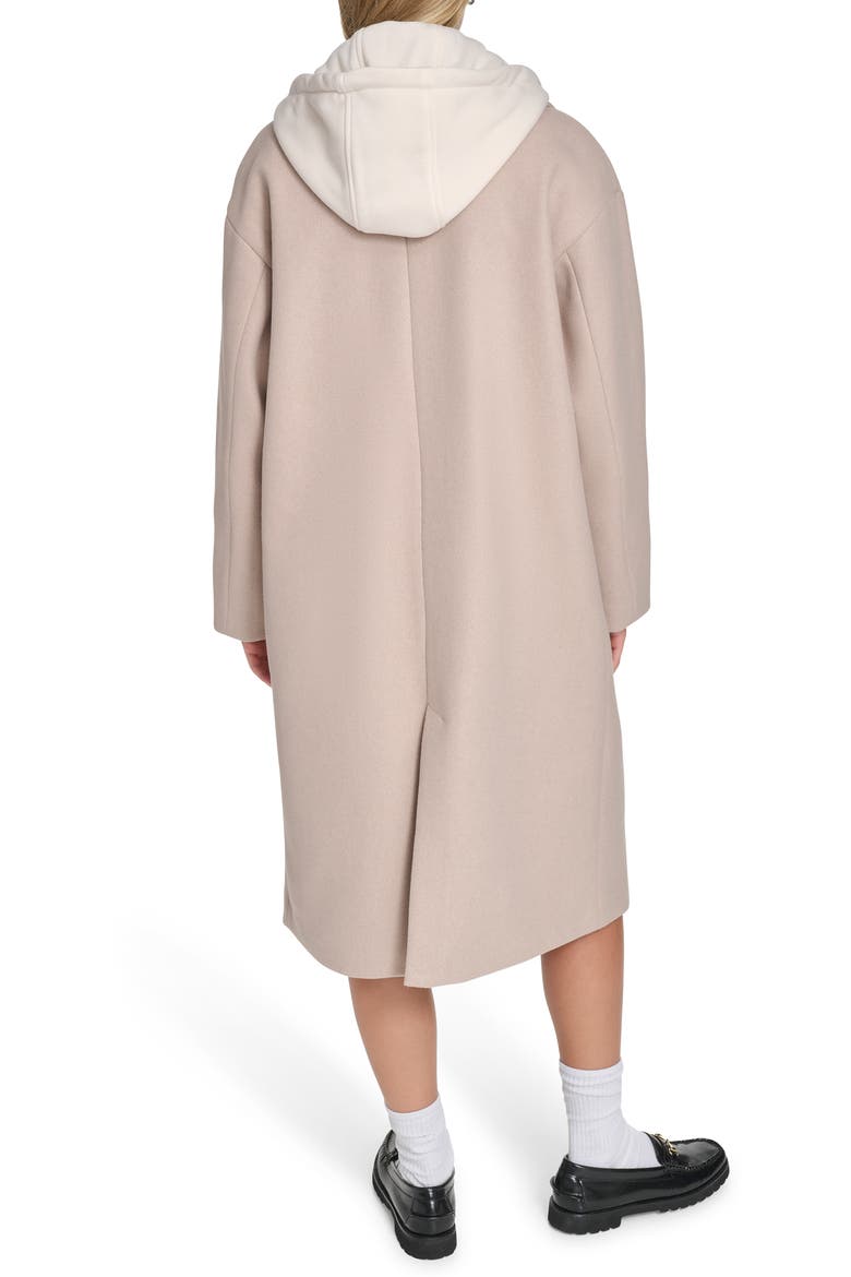 Topcoat with Removable Hooded Bib, Alternate, color, TAN