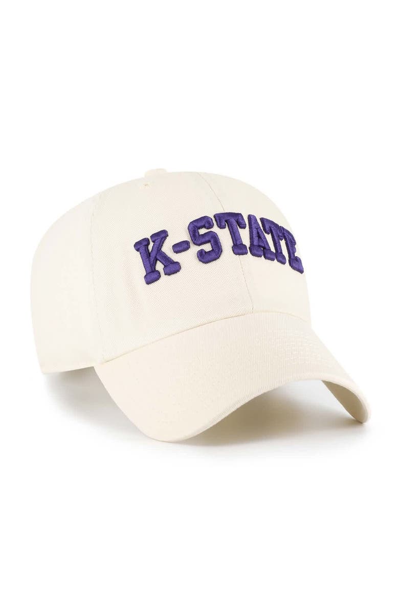'47 Men's '47 Sand Kansas State Wildcats Vault Clean Up Adjustable Hat, Alternate, color, Sand