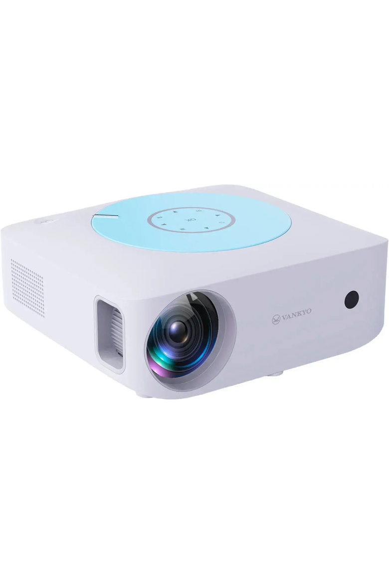 Native 1080p Wireless LCD Projector, Main, color, Blue