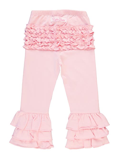 Rufflebutts Baby/toddler Girls Ruffle Flare Pants In Pink | ModeSens