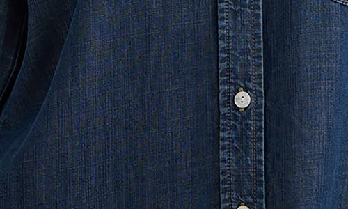 Bella Dahl Shirt Tail Button-up Shirt In Blue