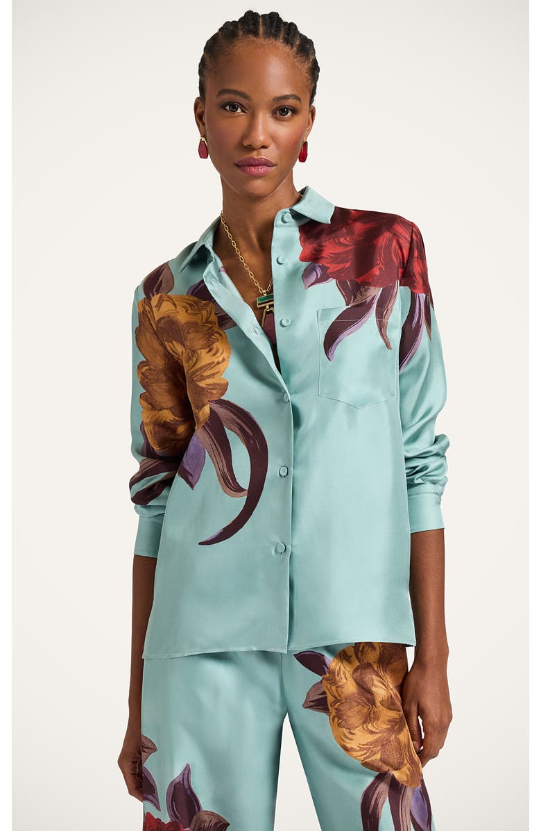 La DoubleJ Boy Shirt Placée, Main, color, Peony Placée Light Blue