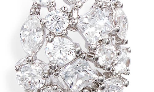 NORDSTROM NORDSTROM FANCY CUBIC ZIRCONIA SQUARE DROP EARRINGS