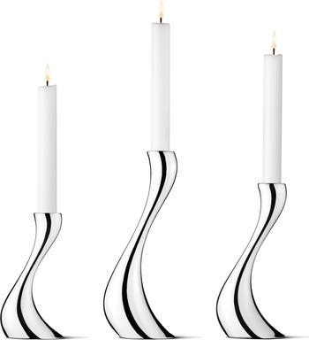 Georg Jensen Cobra Set of 3 Candleholders | Nordstrom