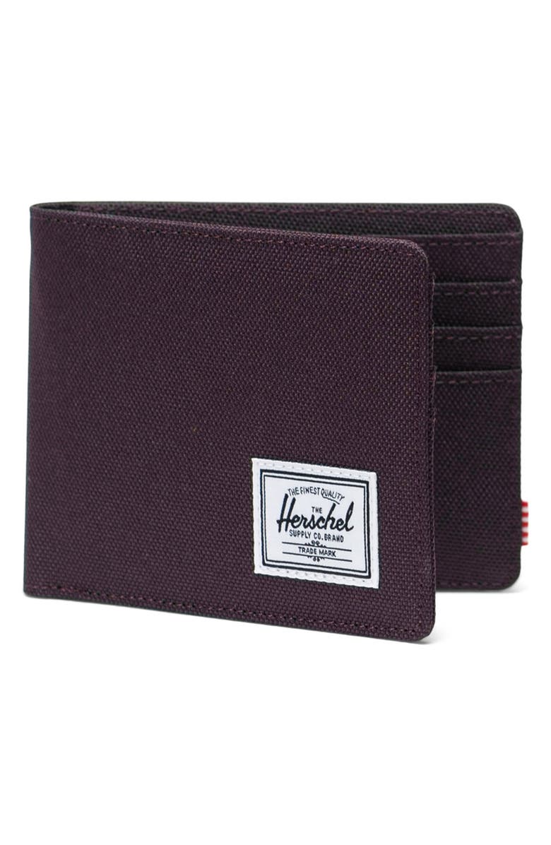 Herschel Supply Co. Roy RFID Bifold Wallet, Alternate, color, Plum Perfect