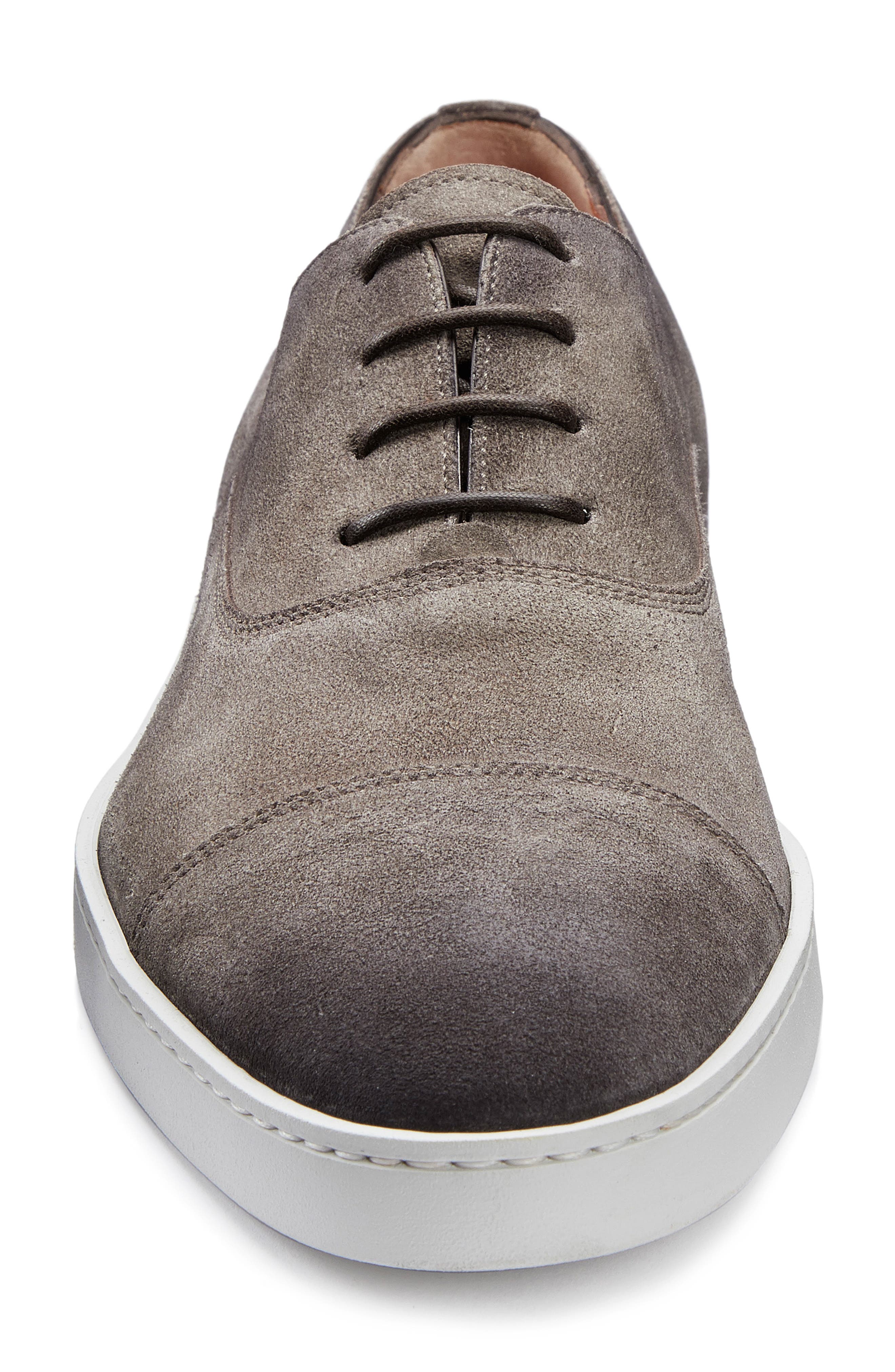 Durbin Derby Sneaker, Alternate, color, GREY SUEDE
