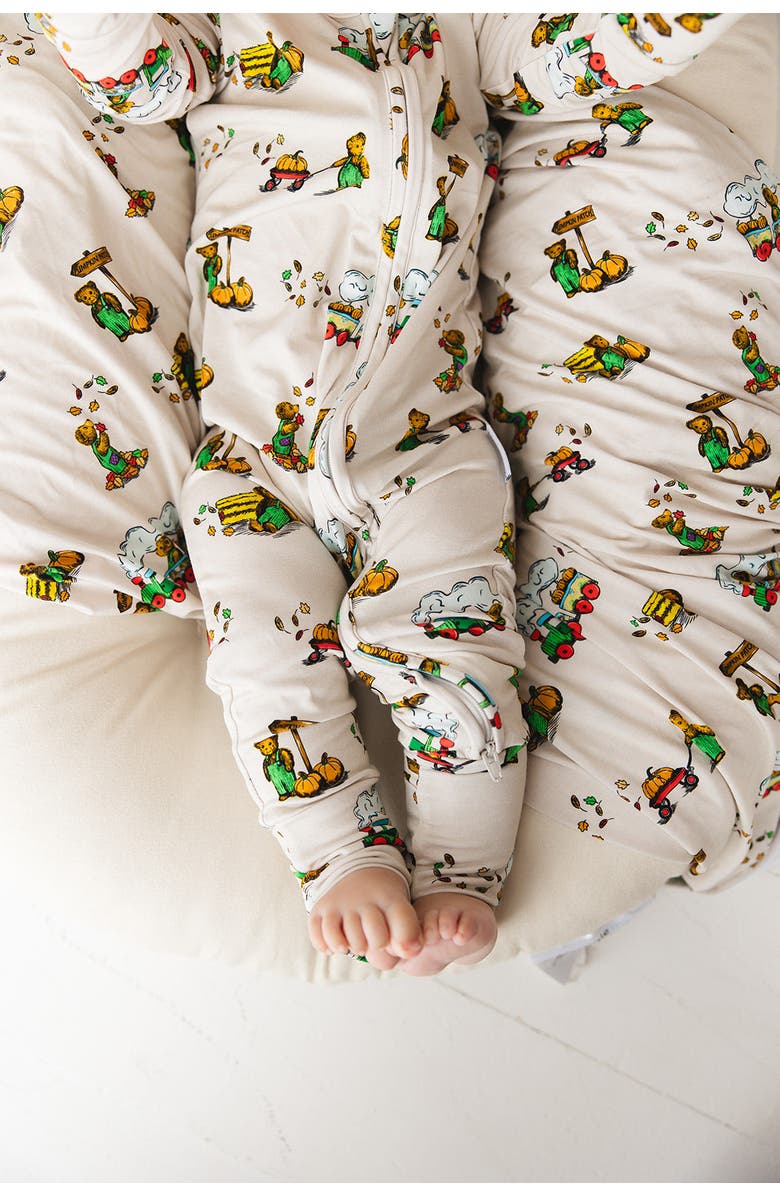 Charlie Lou Baby<sup>®</sup> Corduroy Double Zipper Convertible Romper, Alternate, color, 