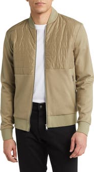 BOSS Skiles Quilted Bomber Jacket