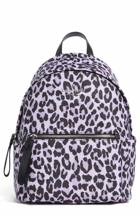 Kate Spade New York chelsea spotted leopard print backpack
