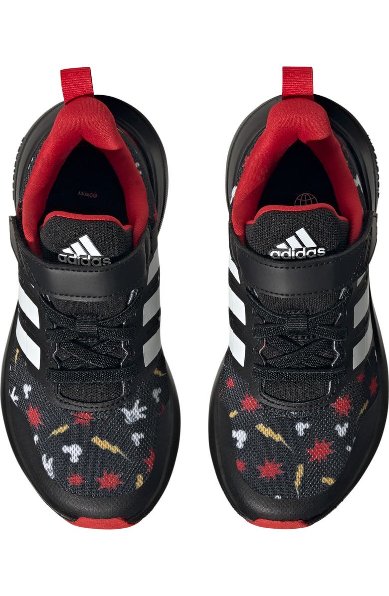 adidas Kids' Disney<sup>®</sup> Mickey Mouse FortaRun Running Shoe, Alternate, color,