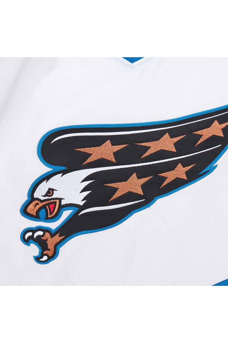 Men's Mitchell & Ness Alexander Ovechkin White Washington Capitals 2005/06 Power Play Jersey, Alternate, color, White