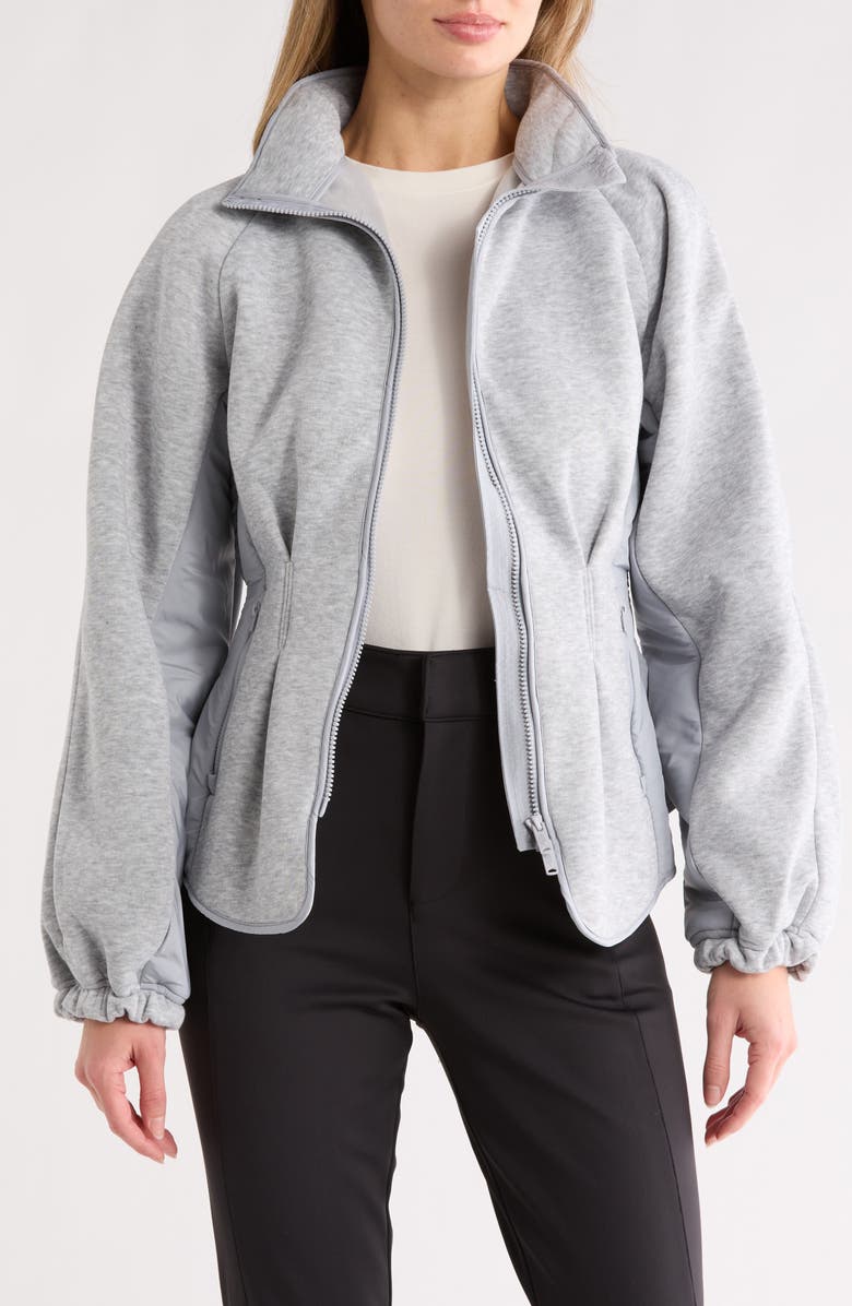 FP Movement by Free People Gia Fleece Jacket, Main, color, Grey