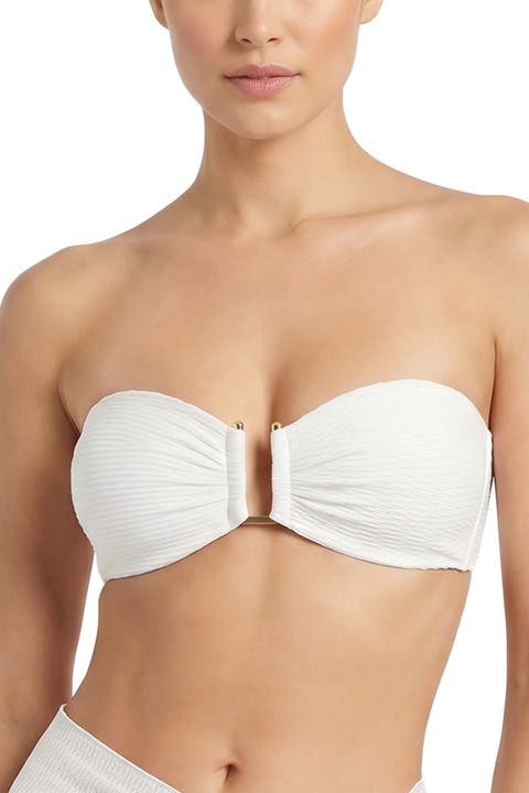 Gina U-Bar Bandeau Bikini Top