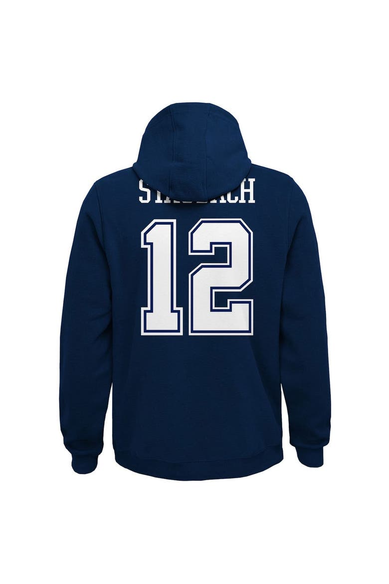 Youth Mitchell & Ness Navy Dallas Cowboys Retired Player Name & Number Pullover Hoodie, Alternate, color, Navy