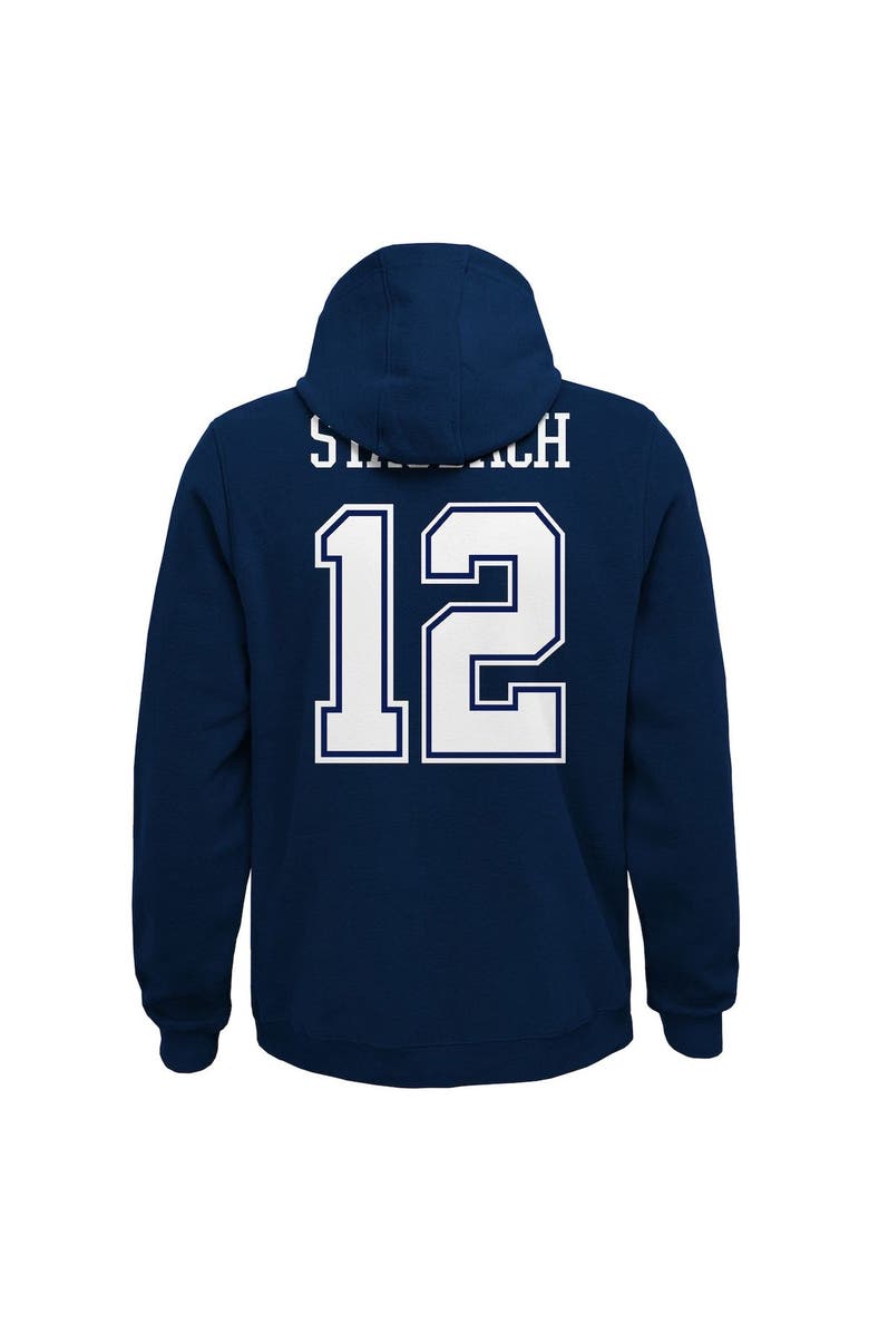 Mitchell & Ness Youth Mitchell & Ness Navy Dallas Cowboys Retired Player Name & Number Pullover Hoodie, Alternate, color, Navy