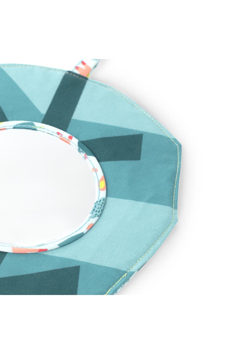 Feel to Learn Baby Crinkle Mirror, Alternate, color, Blue-Green