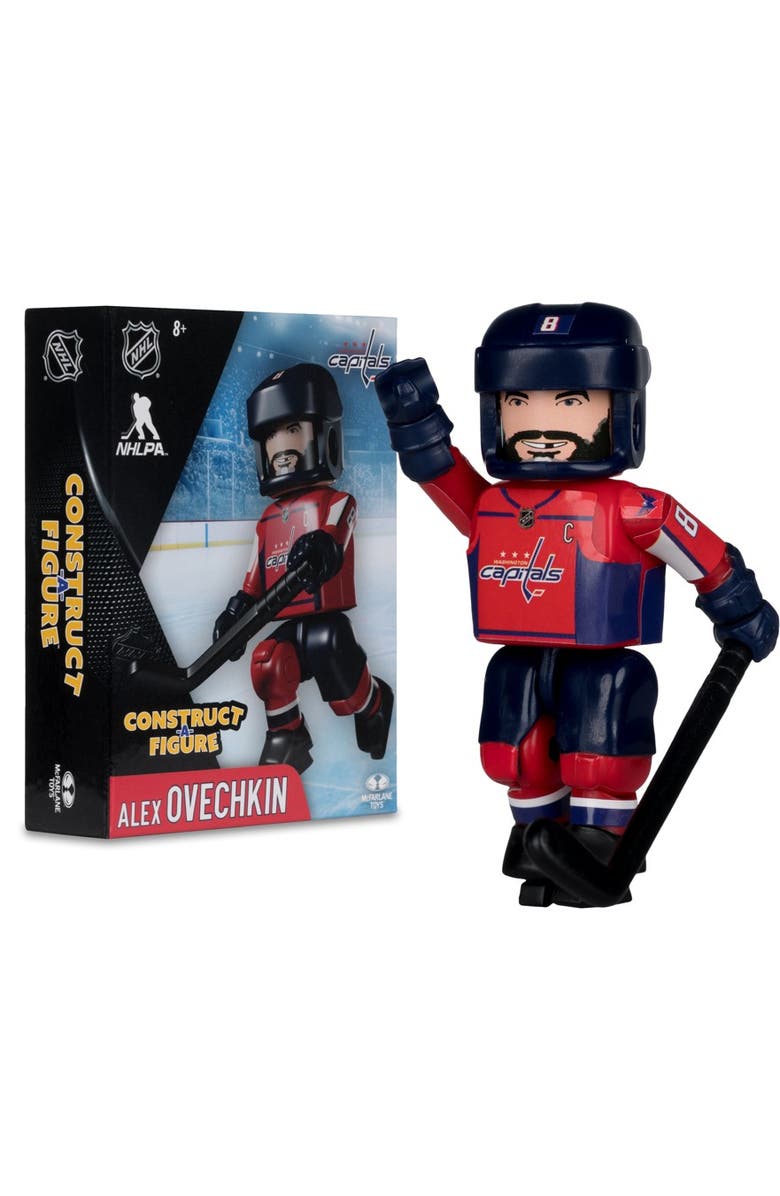 McFarlane Alex Ovechkin Washington Capitals McFarlane NHL Construct-a-Figure, Main, color, Multi-Color