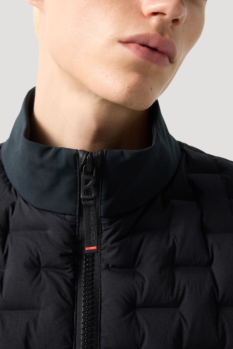 Gabriel Lightweight Down Vest, Alternate, color, Black