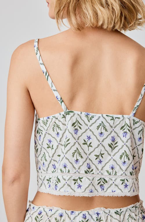 FLORENCE BY MILLS FLORENCE BY MILLS FRONT BUTTON CROP TANK 