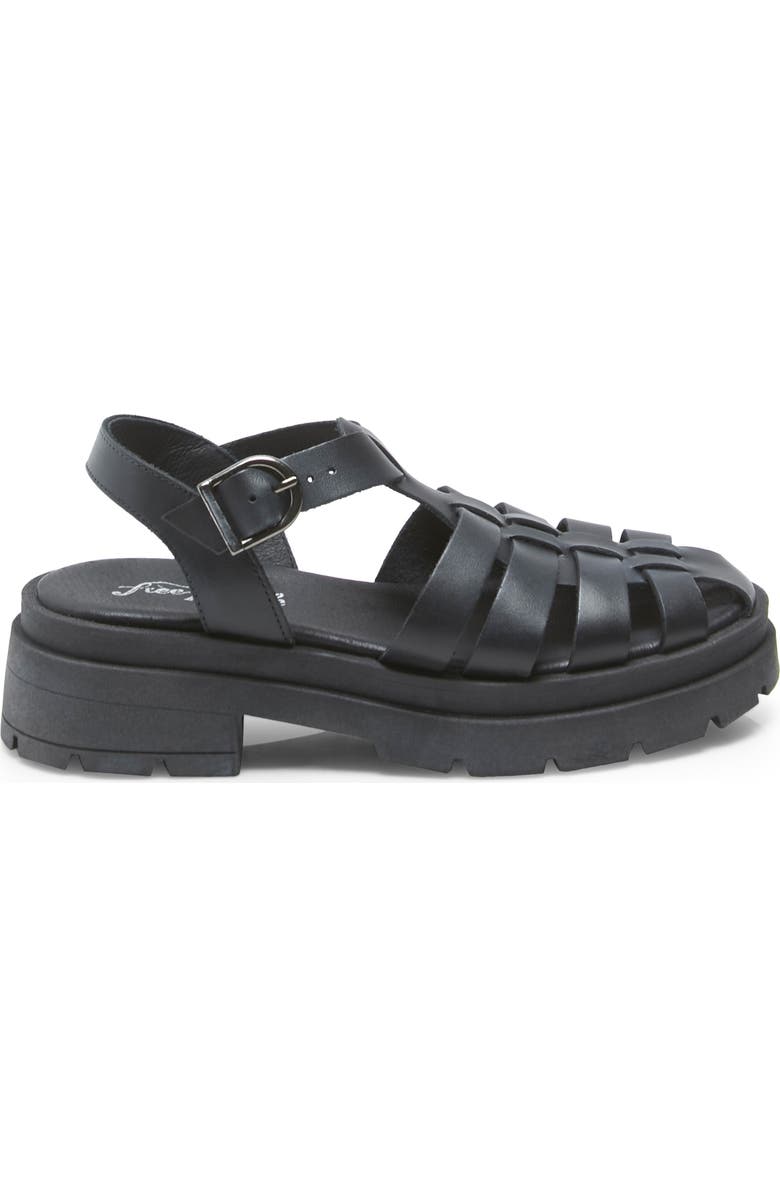 Free People Delaney Fisherman Platform Sandal, Alternate, color,