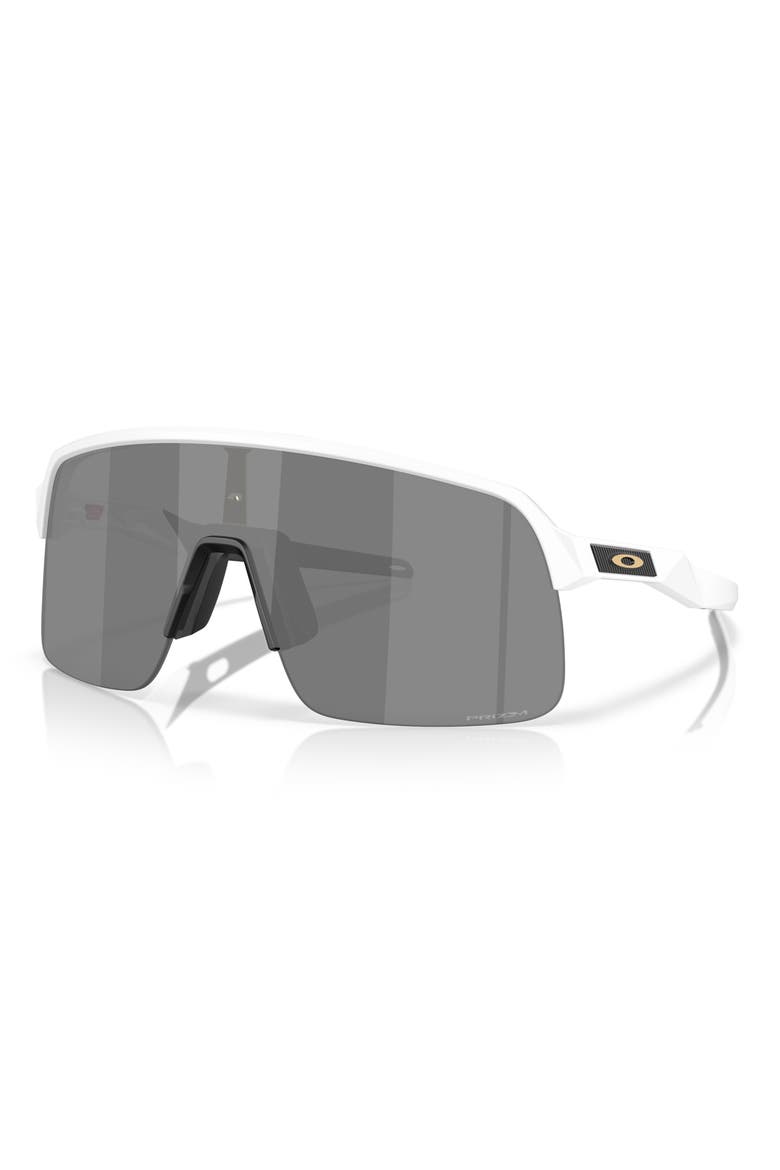 Sutro Lite Players Collection 39mm Prizm™ Polarized Wrap Shield Sunglasses, Alternate, color, BLACK WHITE