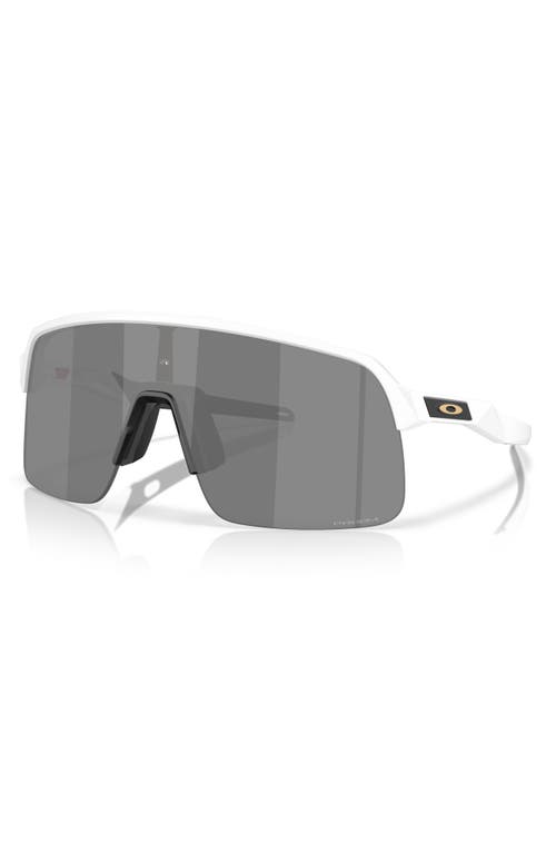 Oakley Sutro Lite Players Collection 39mm Prizm™ Polarized Wrap Shield Sunglasses In Black White