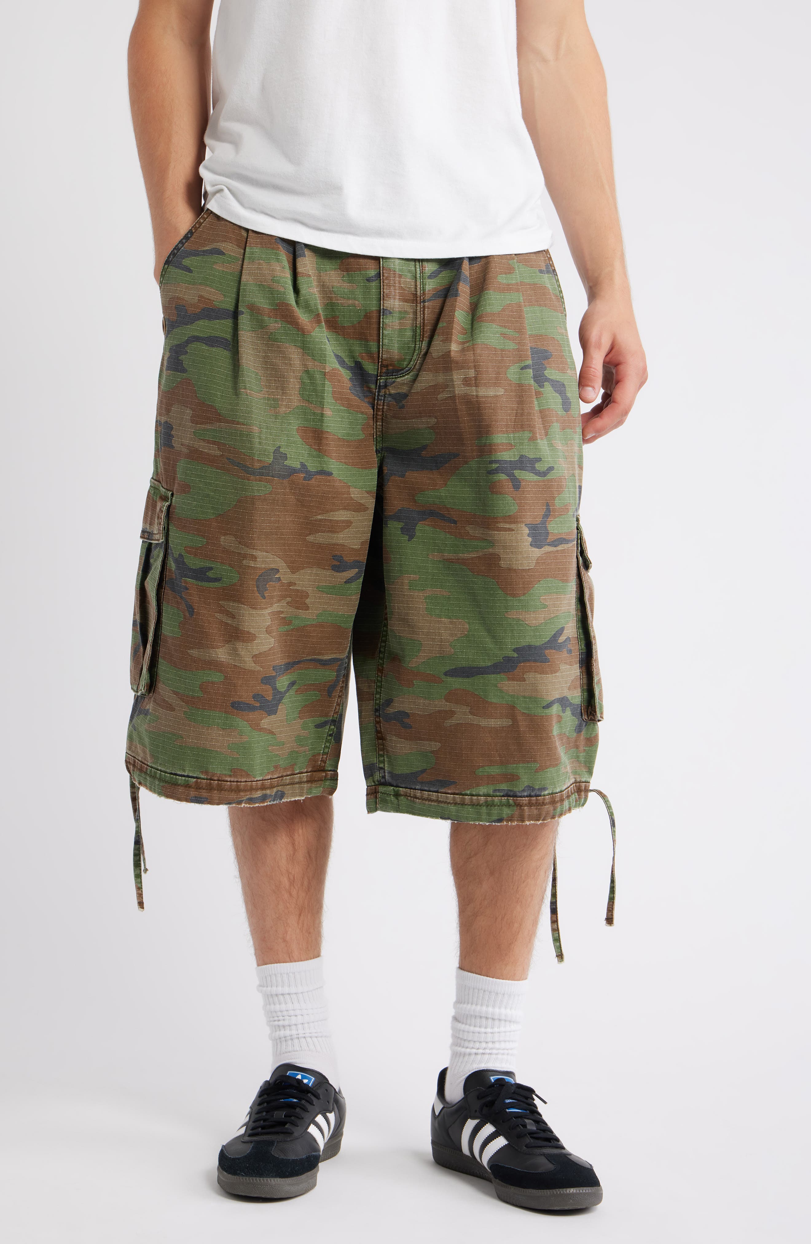 Baggy Camo Shorts (Men) | Nordstrom