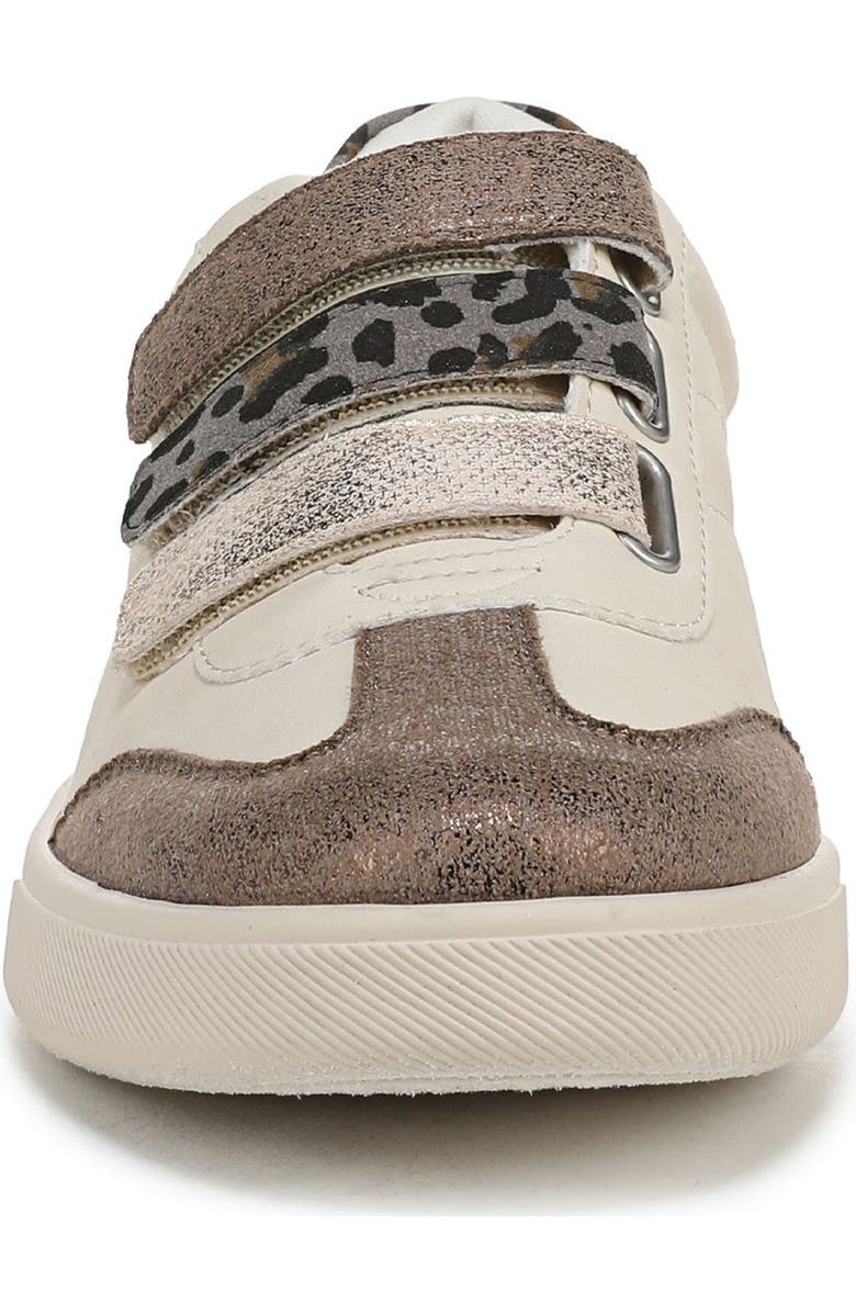 Blowfish Malibu Tucson Sneaker, Alternate, color, White / Bronze Faux Leather