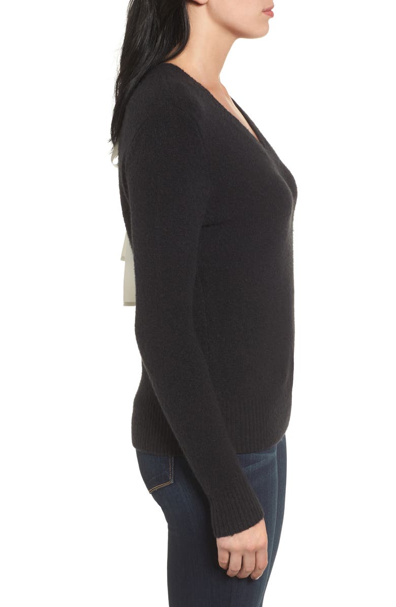 Halogen<sup>®</sup> Tie Back Sweater, Alternate, color, 