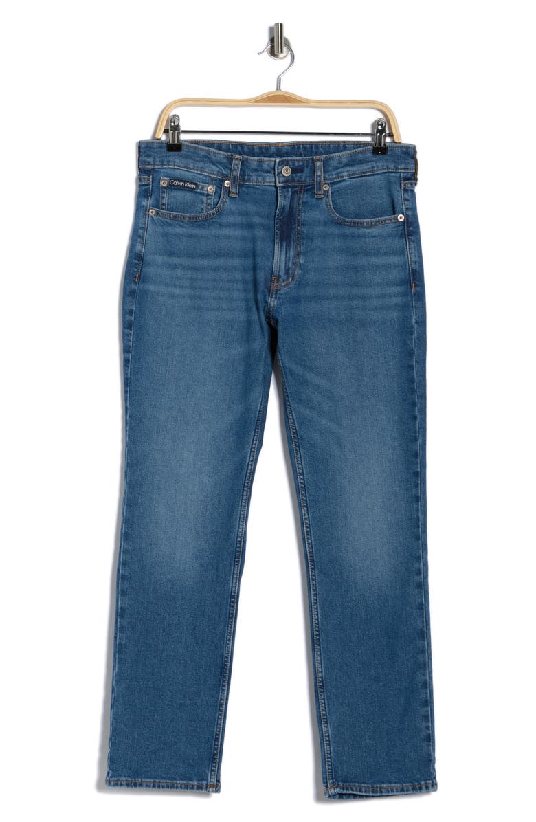 Calvin Klein Slim Fit Jeans, Main, color, Montauk