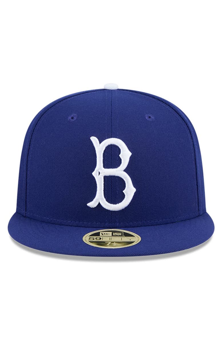 New Era Men's New Era Royal Brooklyn Dodgers Baseball Hall of Fame 59FIFTY Fitted Hat, Alternate, color, Royal