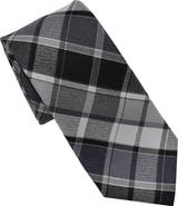 KARL LAGERFELD PARIS Large Plaid Print Tie