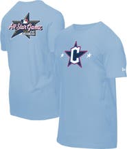 New Era Men's New Era Light Blue Cleveland Guardians 2025 MLB All-Star Game Workout T-Shirt