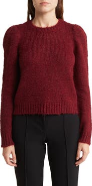 Derek Lam 10 Crosby Locken Puff Sleeve Sweater