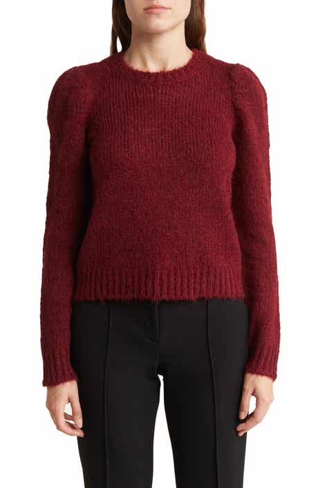 Derek Lam 10 Crosby Locken Puff Sleeve Sweater