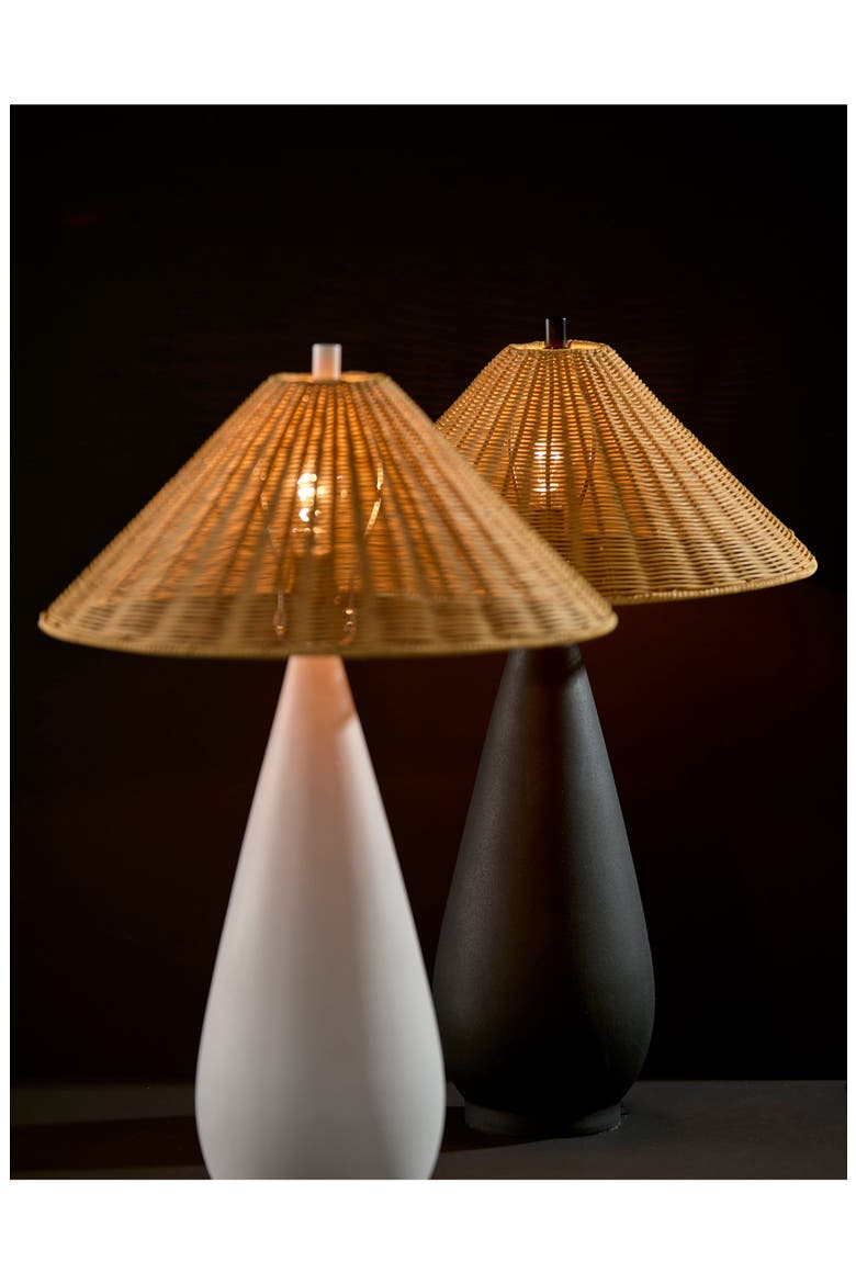 Maren Table Lamp, Alternate, color, WHITE