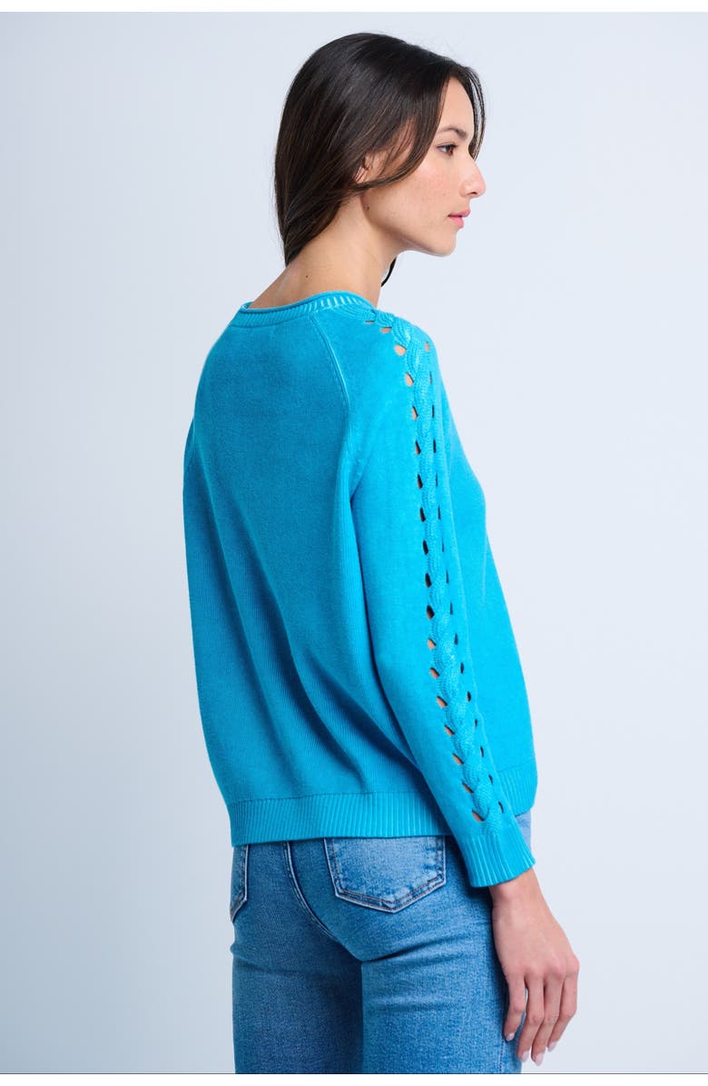 Lisa Todd Neon Lights Cotton Sweater, Alternate, color, 